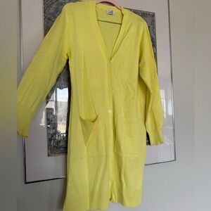 Cielo Sunny Yellow Knit Cardigan